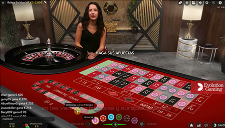 Casino en vivo con Visa.
